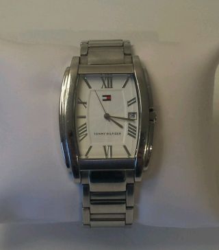 Tommy Hilfiger Armbanduhr Metallband ♤ Silber ♤ T10167 Water Resistant Stainless Bild