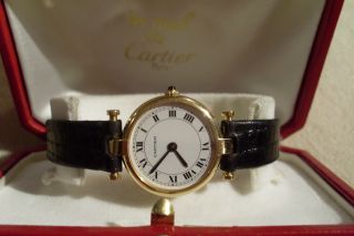 Cartier Uhr Vendome Bild