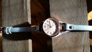 Fossil Damen - Armbanduhr Georgia Lederband Bild