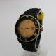 Schwarze Silikon Uhr Mit Datum 43mm - Sportuhr - Armbanduhr - Armbanduhren Bild 4