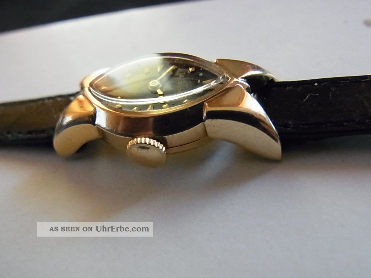Damen Luxusuhr Jaeger - Lecoultre Massiv 585 Gold Ein Kunstwerk Von 1963 Wie Armbanduhren Bild