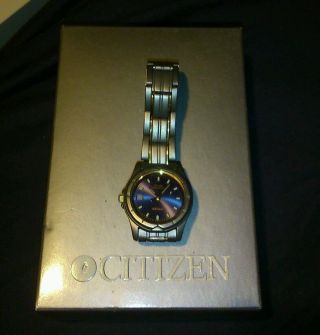 Citizen Titanium Quarzuhr Wr 100 Uhr Armbanduhr Uhren Bild