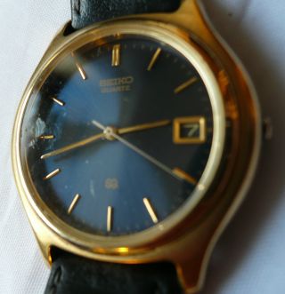Seiko Japan Movt.  7n42 - 7021 - R2 Elegante Herren Armbanduhr.  Quartz Bild