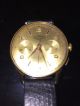 Chronographe Suisse Olympic 18kt 750 Gold Handaufzug Herrenuhr Armbanduhren Bild 3