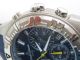 Jaques Lemans Herren Sport Chronograph 1 - 1757 Datumsanzeige 10 Atm Jachtmeter Armbanduhren Bild 3