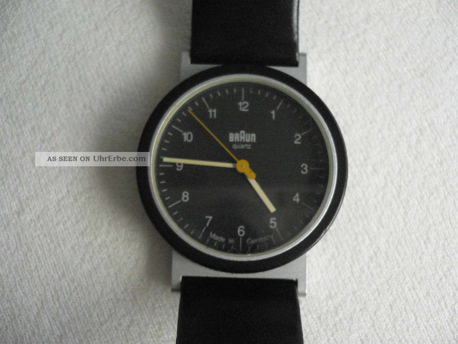 Ac830) Braun Armbanduhr In Schwarz/grau Armbanduhren Bild