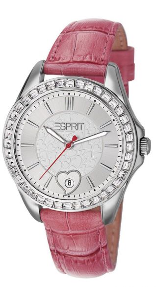 Esprit Dolce Vita Love Pink Schmuckset Uhr Edelstahl Und Armband Es106232003 Bild