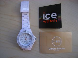 Ice Watch Weiß,  Gutschein Für Ersten Batteriewechsel Im Fachhandel Bild