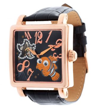 Disney Herren Armbanduhr,  Uhr,  Watch,  Nemo Schwarz Di - 094491 - D02 Bild