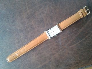 ältere Quartz - Armbanduhr Von Citizen,  Rechteckige Form,  Hochwertig - Elegant Bild