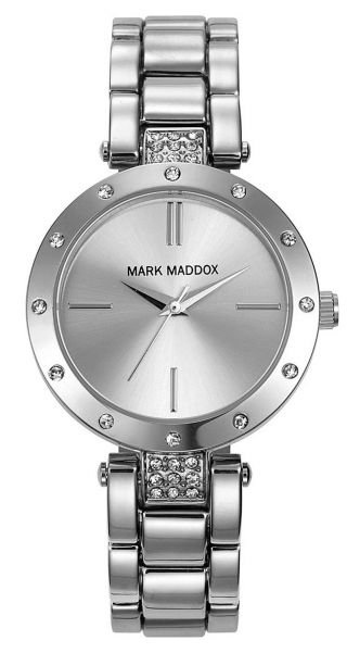 Mark Maddox Trendy Silver Damen Uhr Mf3003 - 07 Bild