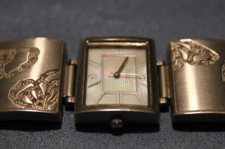 Fossil Damenuhr Armbanduhr Silber Läuft Bild