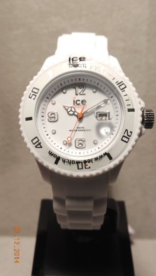 Ice Watch,  Sili White Small,  100,  Weiß,  Si.  We.  S.  S.  09 Bild