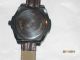 Armbanduhr Scbao Quarz Lederband D=45mm Armbanduhren Bild 1