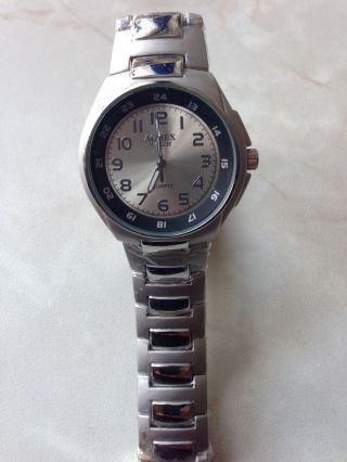Herren Armband Uhr Von Agnex Quartz Armbanduhr Watch Weihnachten Geschenk Bild