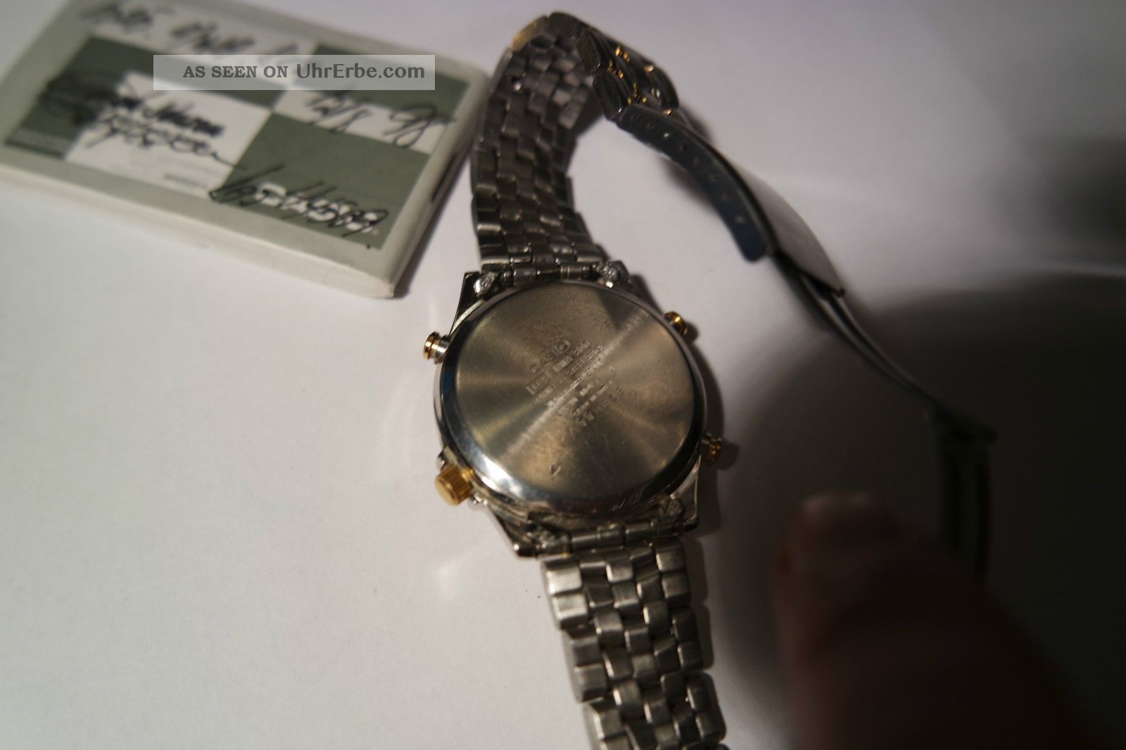 Casio Chrono/alarm Herren Armband Uhr