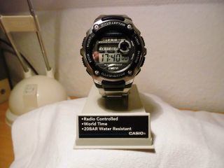 Casio Wave Ceptor Wv - 200de - 1aver Armbanduhr Für Herren Bild