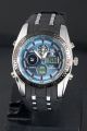Xxl Multifunktion Herrenuhr Military Watch Uhr Sportlich Chrono Alarm Usw, Armbanduhren Bild 1