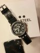Tw Steel Twsteel Damenuhr Chronograph Schwarz Lederarmband Armbanduhren Bild 10