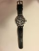 Tw Steel Twsteel Damenuhr Chronograph Schwarz Lederarmband Armbanduhren Bild 1