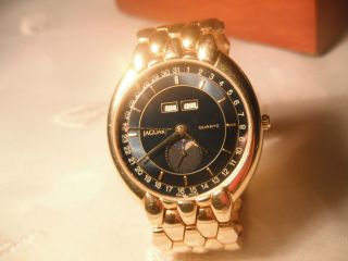 Jaguar Swiss Uhr Quar Chronometer Damen/herren Sehr Hochwertig Und Edel,  Selten Bild
