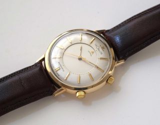 Jaeger Lecoultre Memovox Armbandwecker 1950er Jahre – Gold Filled Bild