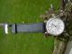 Seiko Sapphire Crystal Uhr Einfach Abzulesen,  Leder Antiallergisch - Armbanduhren Bild 1