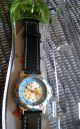 Uhr Kinder Armbanduhr Von Haribo Unbenutzt Ovp Junge Blau Mit Lederarmband Armbanduhren Bild 2