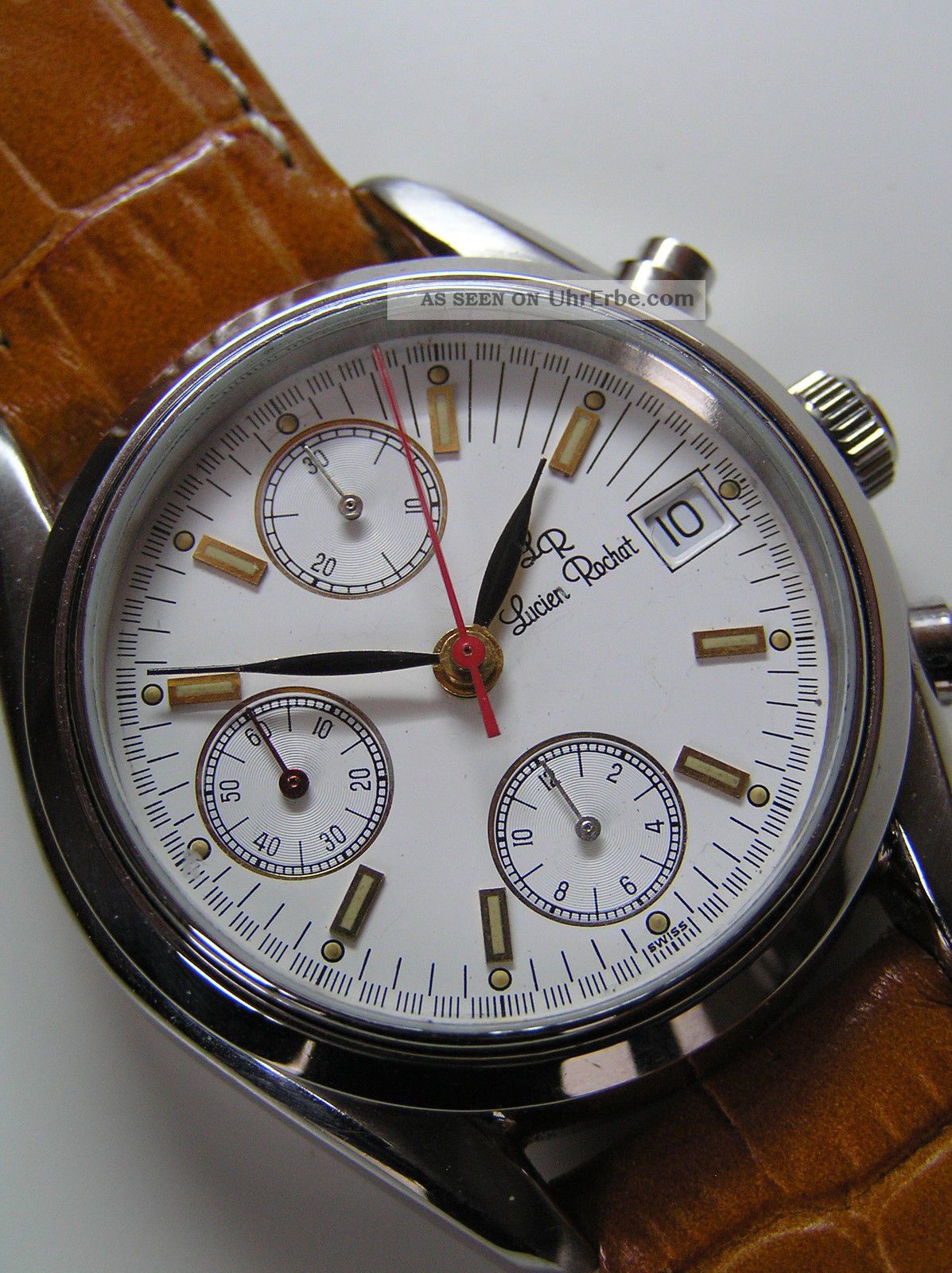 Cadran De Remplacement Pour Mouvement Valjoux Cal.7761 - Marque Lucien Rochat - Occasion