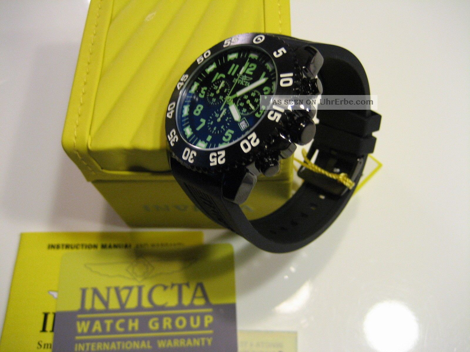 Invicta Navy Seals Pro Diver Mod. 1107 Xxl Chrono Black/edition