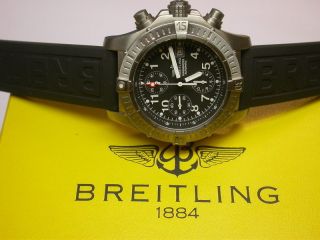 Breitling Avenger Chrono Titan Automatik Chronometer 46mm Mit B,  P Bild