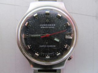 Junghans Electronic Dato - Chron Uhr - Armbanduhr Bild
