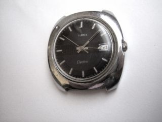 Timex Electric Vintage Watch 1960 Er Jahre Frühe Elektrouhr Bild
