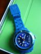 Top,  Ice Watch Blau Silikon Armband Uhr Datum Herren Jungen Kinder Armbanduhren Bild 1