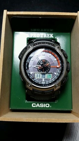 Casio Pro Trek Prw5000 - 1er Armbanduhr Für Herren Bild