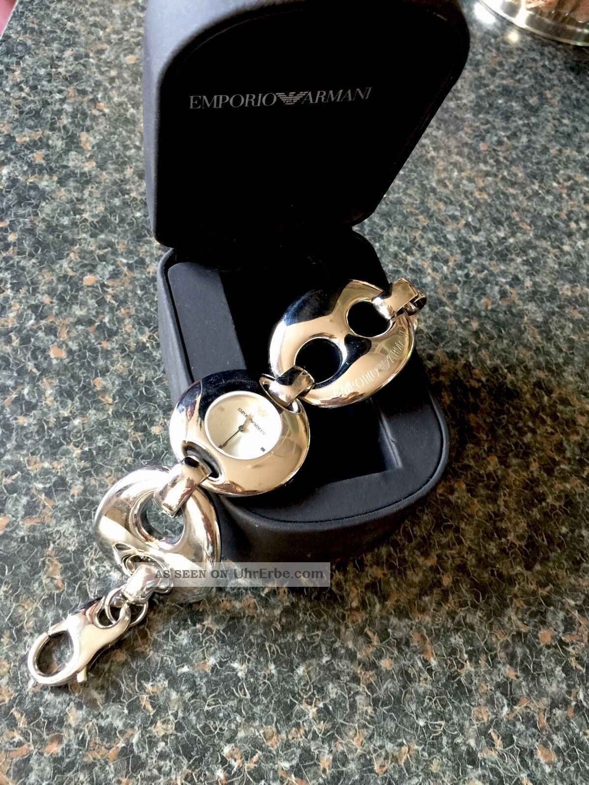 Emporio Armani Damenuhr Silber Armbanduhren Bild