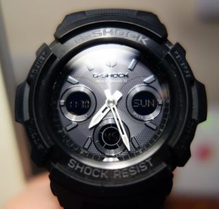 Casio G - Shock Awg - M100b - 1aer Armbanduhr Funk Solar Bild