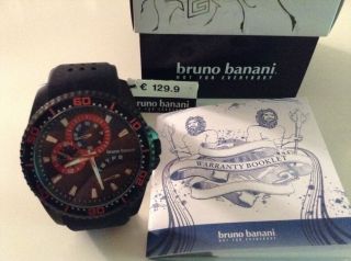 Bruno Banani Herren Uhr 22007 Np129,  90 Ovp Wie Bild