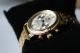 Poljot Chrono,  Seltene,  Schöne Hau Handaufzug Glasboden Armbanduhren Bild 4