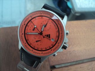 Adidas Chronograf Sport Herren Armband Uhr Bild