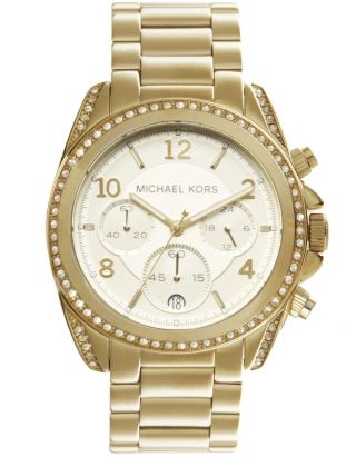 Michael Kors Mk5166 Damenuhr Armbanduhr Gold Ovp Bild