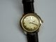 14k 585 Gold Luxus Jules Jürgensen Uhr.  Große Gehäuse Peseux 7070 Armbanduhren Bild 1