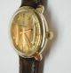 14k 585 Gold Luxus Jules Jürgensen Uhr.  Große Gehäuse Peseux 7070 Armbanduhren Bild 3