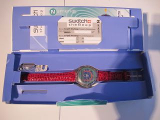 Swatch The Beep Armbanduhr Uhr Eurosignal Cityruf Sammlerstück Bild