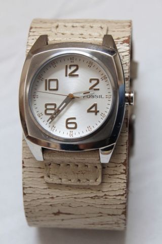 Fossil Damen Armbanduhr Jr 9653,  - Look Beige,  Wie Bild