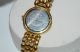 Jacques Lemans Uhr Damen Steinchen Gold Plated N.  739 Armbanduhren Bild 2