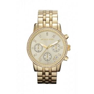 Michael Kors Mk5698 Damen Uhr Armbanduhr Uhr Edelstahl Gold Bild
