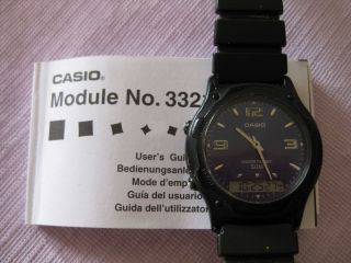 Casio Uhr / Analog Und Digital (module Nr.  3321) Bild