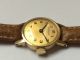 Schöne Eterna (14k - 585er) Gelbgold Damen - Handaufzug Armbanduhren Bild 3