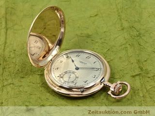 Iwc Schaffhausen 14k Gold Savonette Taschenuhr Handaufzug Von 1910 Bild